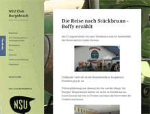 Tablet Screenshot of nsu-club.de